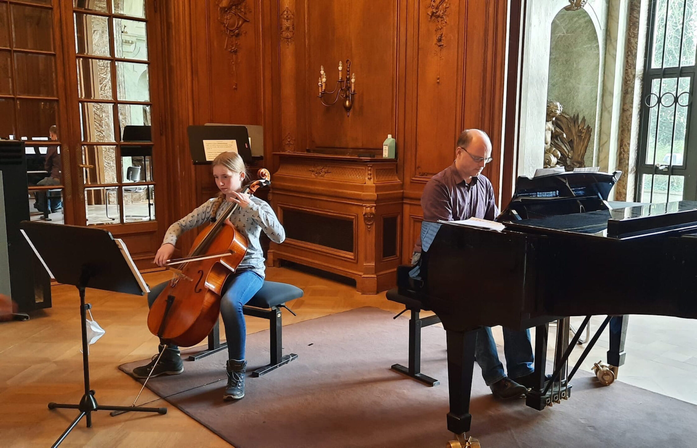 Sie spielte Cello – und das exzellent