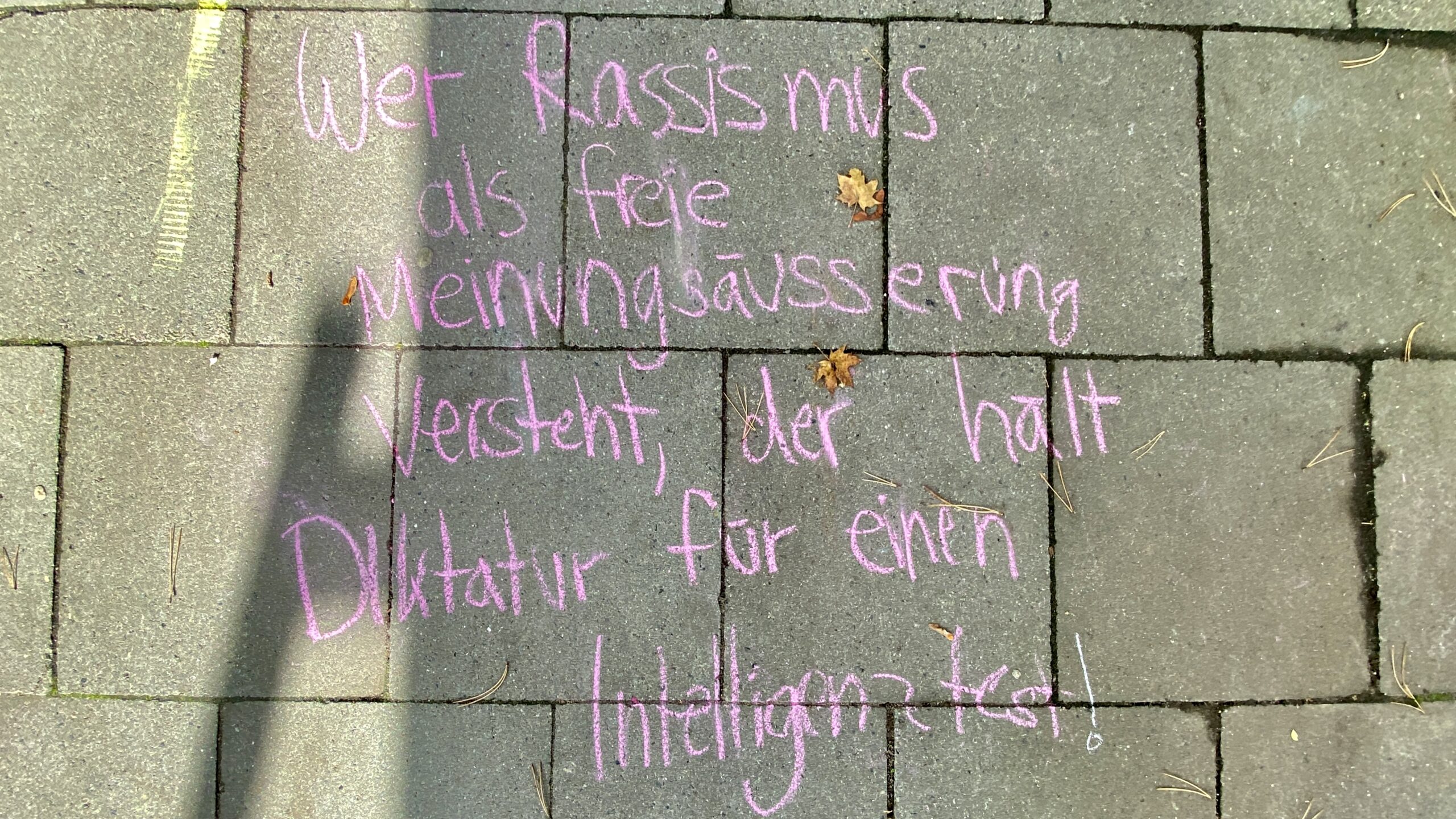 Erste Reaktion der Schulgemeinschaft zu den Schmierereien am CvO