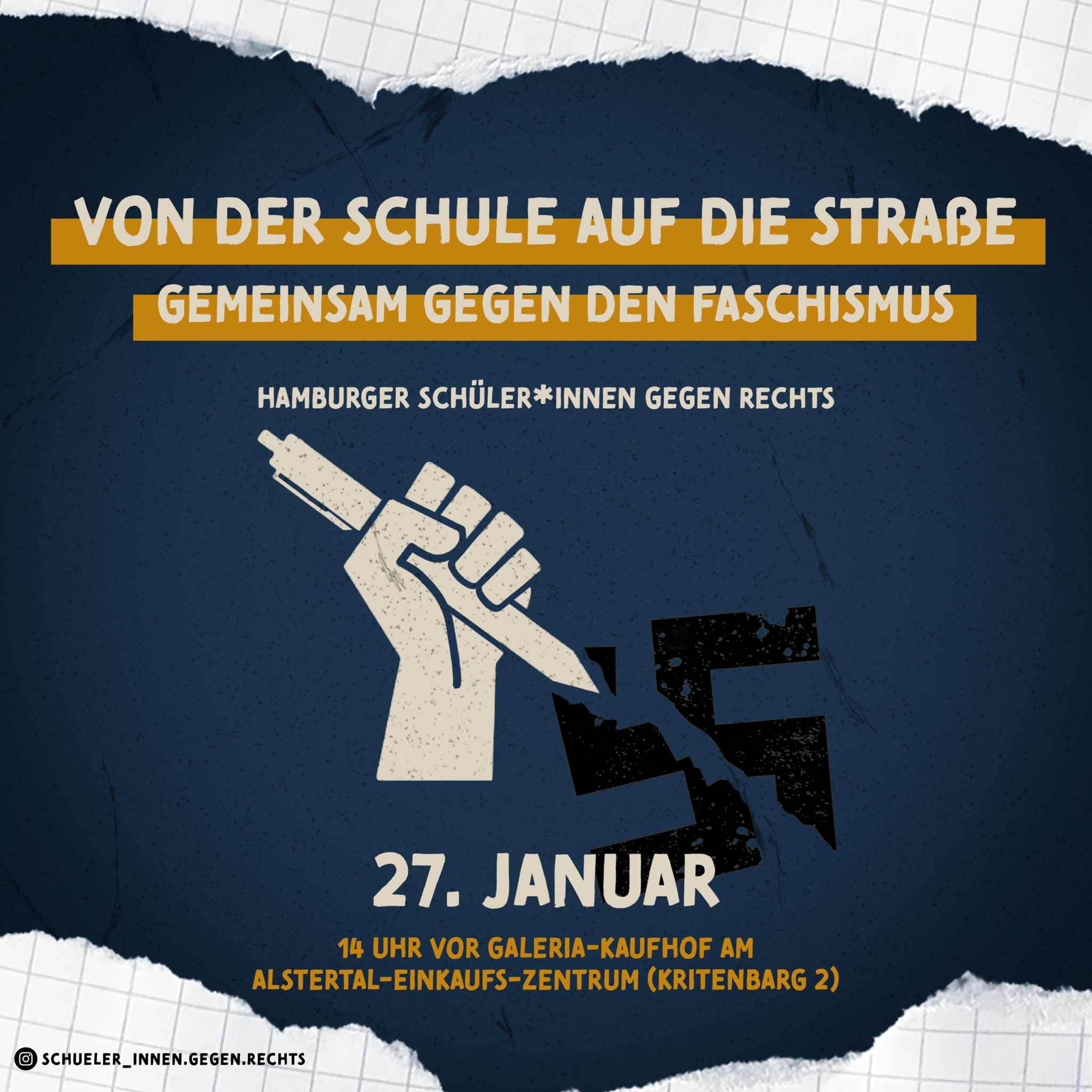 Von der Schule auf die Straße