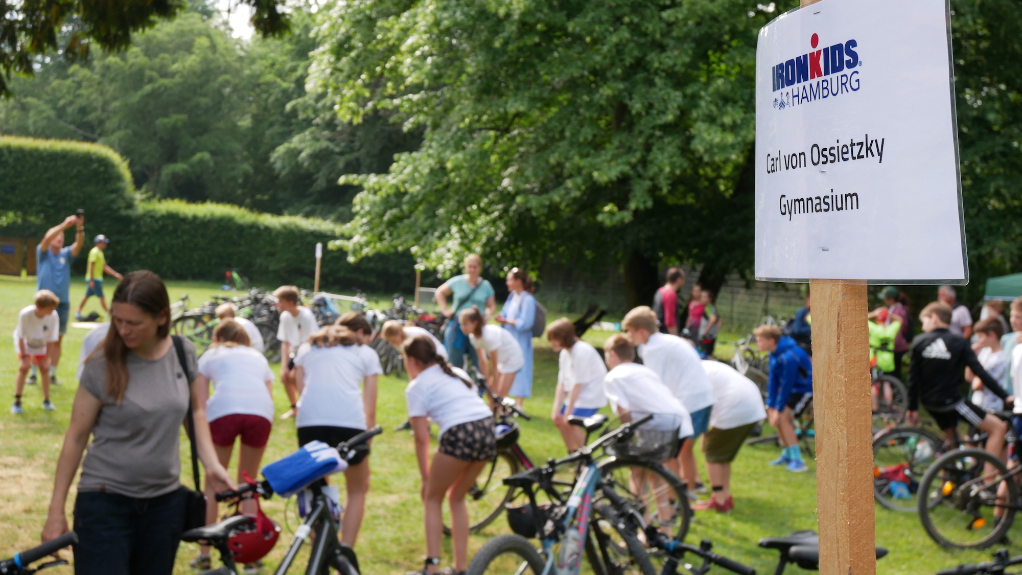 Medaillenregen fürs CvO beim Ironkids-Triathlon