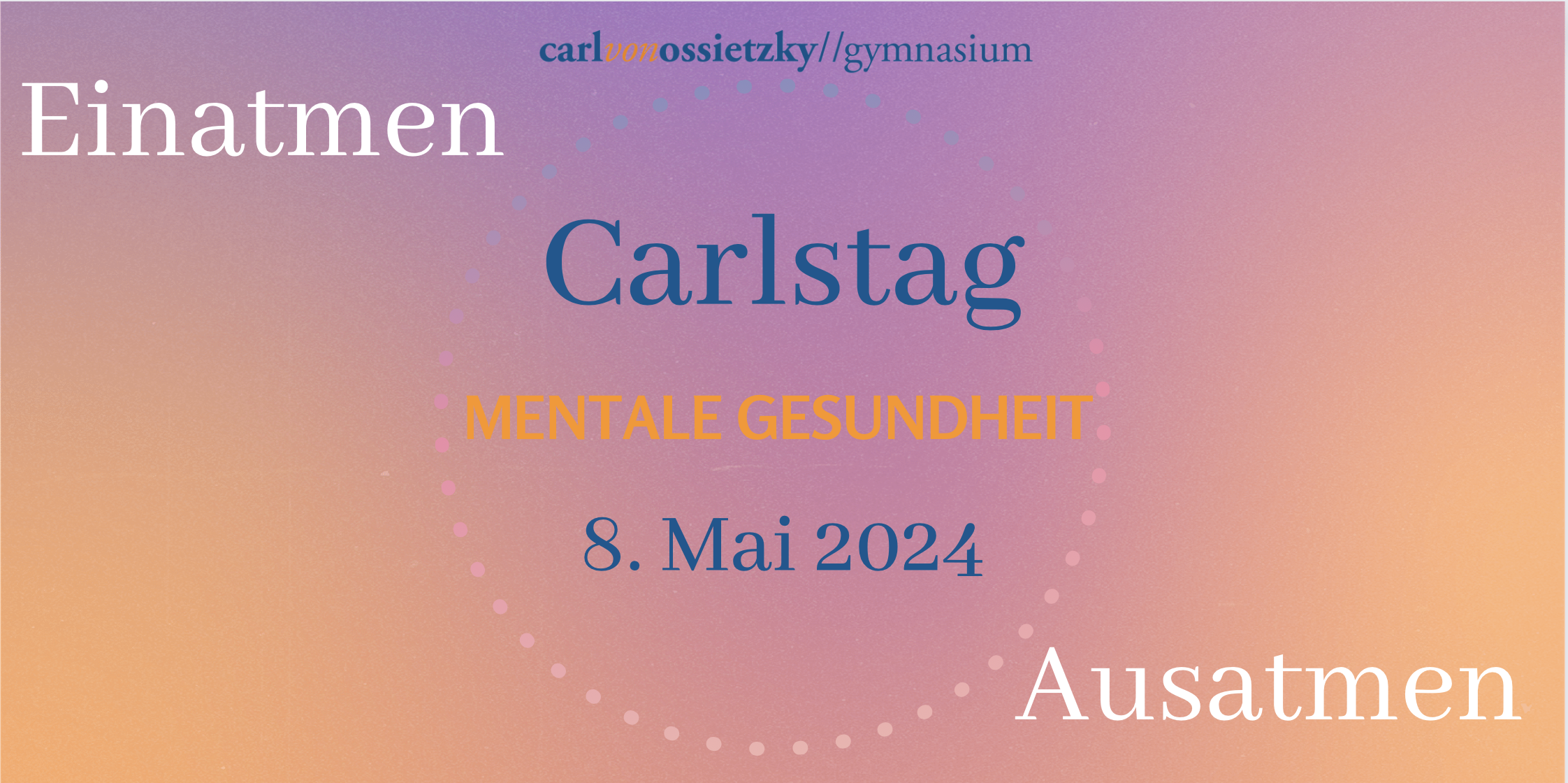 Carlstag braucht Unterstützung!