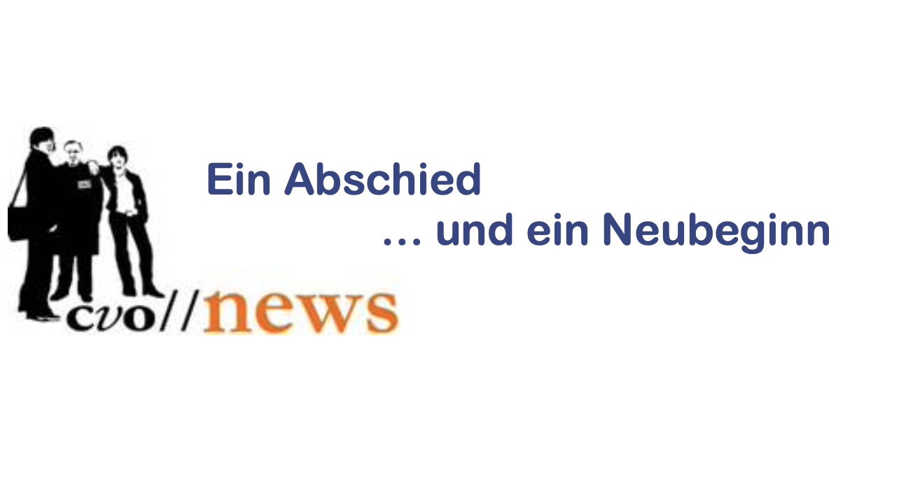 CvO-Newsletter: Tschüss und vielen Dank, Kerstin!