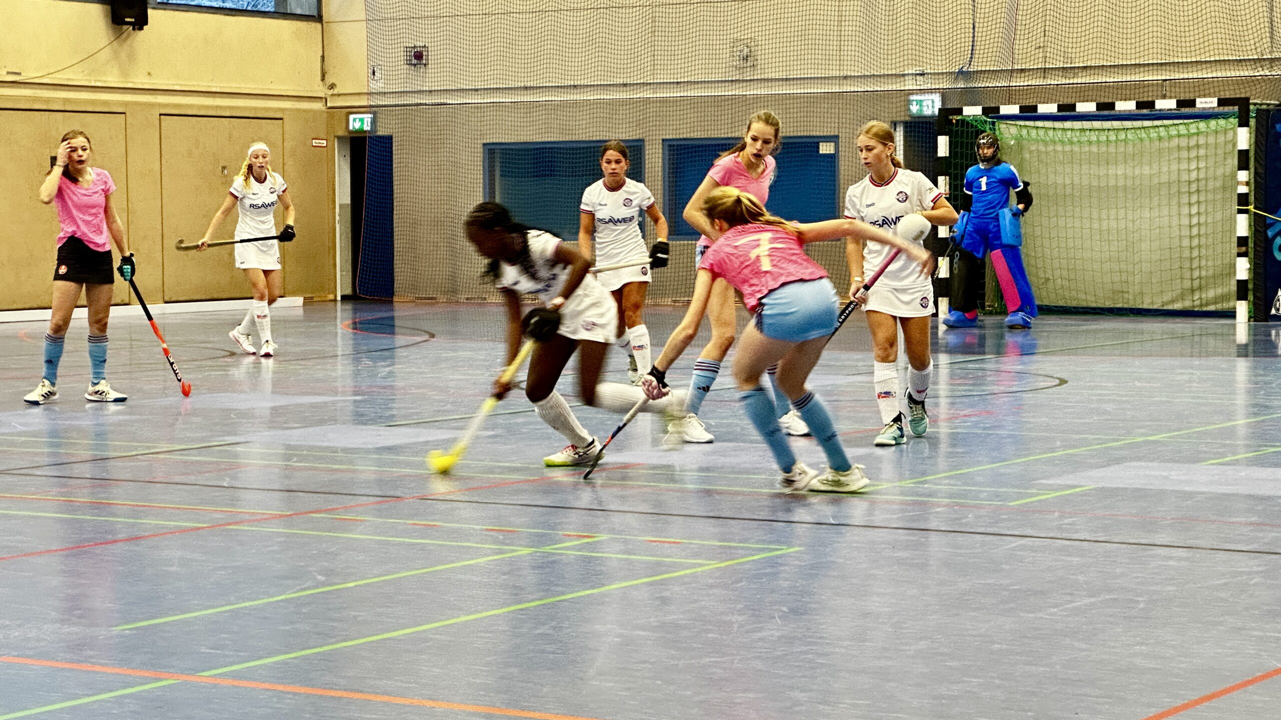 Südafrikanische Hockeyauswahl am CvO